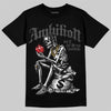 Jordan 6 Bin 23 DopeSkill T-Shirt Ambition Graphic Streetwear - Black