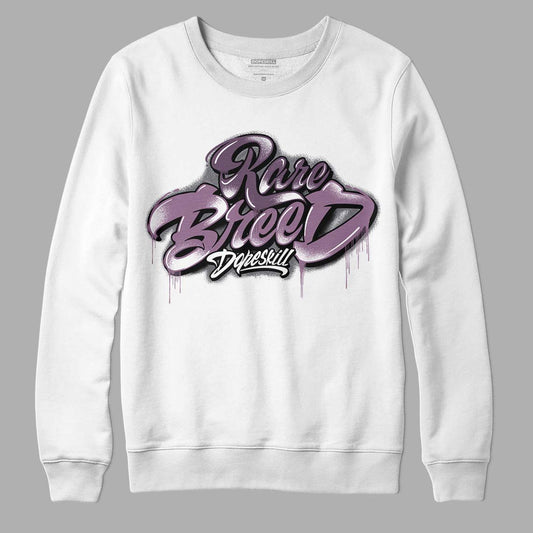 Jordan 2 “Mauve/Off-Noir” DopeSkill Sweatshirt Rare Breed Type Graphic Streetwear - White 