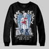 Jordan 4 SB “Summit White/Navy” DopeSkill Sweatshirt Angels Graphic Streetwear - Black