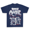 Jordan 11 “Rare Air” DopeSkill T-Shirt Paper Chaser Boy Graphic Streetwear - Navy