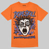 Orange, Black and White Sneakers DopeSkill T-Shirt Root of Evil Graphic Streetwear - Orange