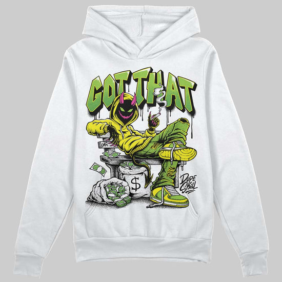 Neon Green Sneakers DopeSkill Hoodie Sweatshirt Got That Graphic Streetwear - White