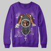 Key of Life Graphic DopeSkill Sweatshirt Streetwear - Purple