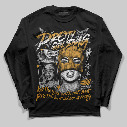 Jordan 11 "Gratitude" DopeSkill Long Sleeve T-Shirt Pretty Girl Swag Graphic Streetwear - Black