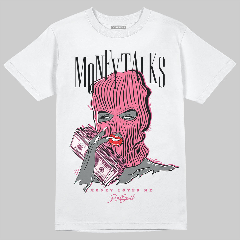 Diesel Pink S - Serendipity Pro-X1 Trainers DopeSkill T-Shirt Money Talks Graphic Streetwear - White