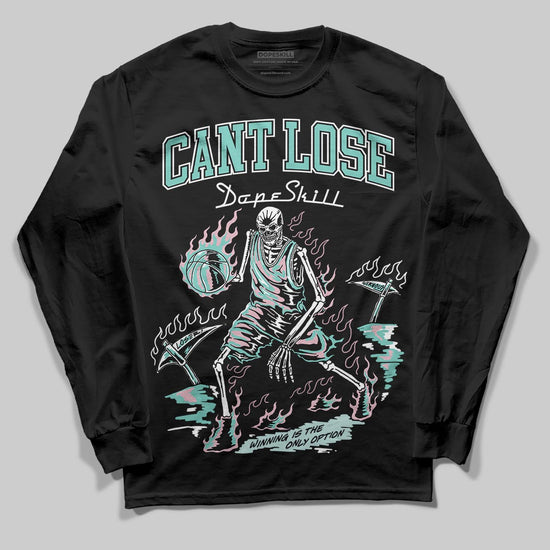 Jordan 11 Low "Igloo" DopeSkill Long Sleeve T-Shirt Cant Lose Graphic Streetwear - Black