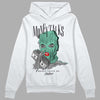 Jordan 3 "Green Glow" DopeSkill Hoodie Sweatshirt Money  Talks Graphic Streetwear - White 