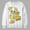 Jordan 11 Low 'Yellow Snakeskin' DopeSkill Sweatshirt Sneakerhead BEAR Graphic Streetwear - White