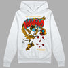 Jordan 12 Retro Black Taxi DopeSkill Hoodie Sweatshirt Nevermind Graphic Streetwear - White