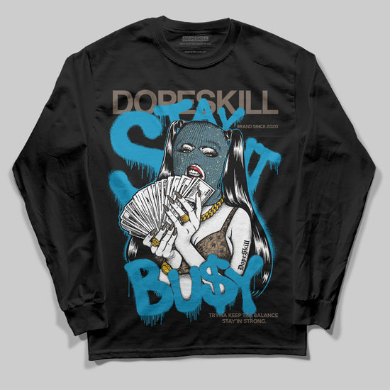 Jordan 3 GS “We Outside” DopeSkill Long Sleeve T-Shirt Stay It Busy Graphic Streetwear - Black