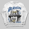 Jordan 9 Retro 'Flint Grey' 2026 DopeSkill Long Sleeve T-Shirt No Rules Graphic Streetwear - White 