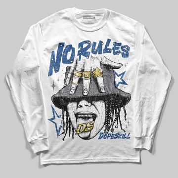 Jordan 9 Retro 'Flint Grey' 2026 DopeSkill Long Sleeve T-Shirt No Rules Graphic Streetwear - White 