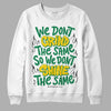 Jordan 5 “Lucky Green” DopeSkill Sweatshirt Grind Shine Graphic Streetwear - White