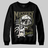 Jordan 3 “Medium Olive” aka “Family Affair” DopeSkill Sweatshirt Mystery Ghostly Grasp Graphic Streetwear - Black