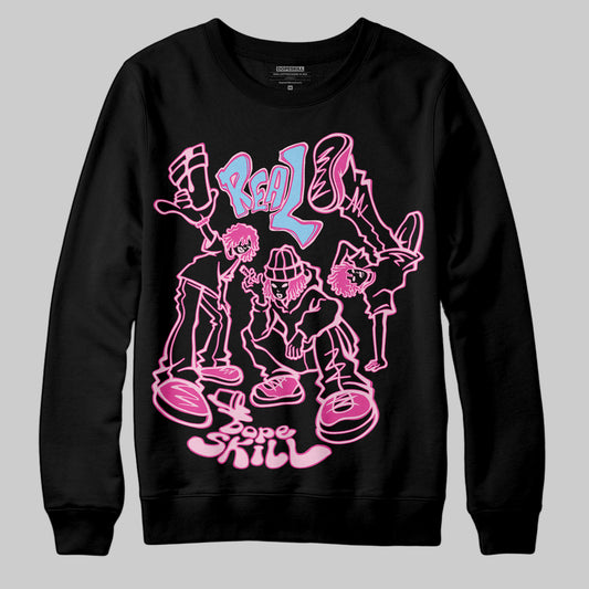 Jordan 6 “Doernbecher” DopeSkill Sweatshirt Real Y2K Players Graphic Streetwear - Black