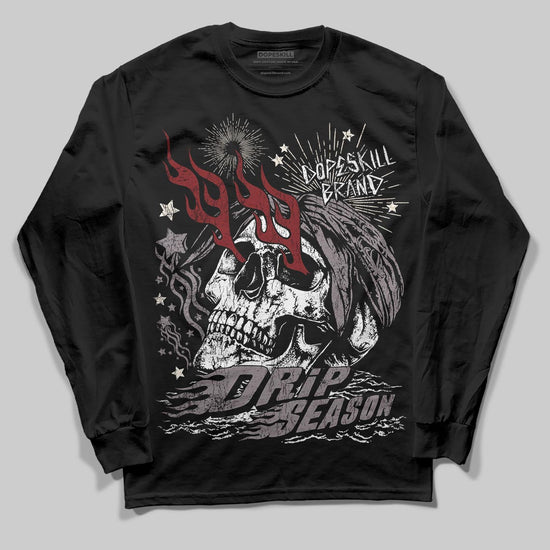 A Ma Maniére x Air Jordan 6 Retro “Smoky Mauve”⁠ DopeSkill Long Sleeve T-Shirt Drip Season Graphic Streetwear - Black