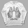 Dunk Low Cool Grey DopeSkill Long Sleeve T-Shirt Breathe Graphic Streetwear - White