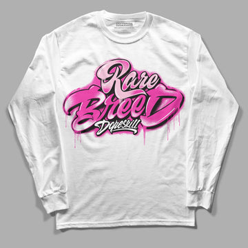 Pink Sneakers DopeSkill Long Sleeve T-Shirt Rare Breed Type Graphic Streetwear - White