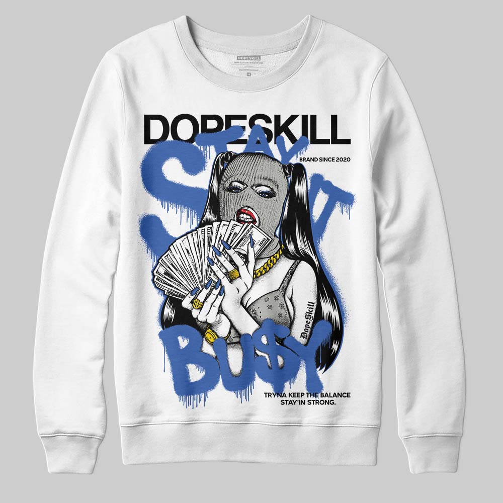 Jordan 3 “Lucky Shorts” DopeSkill Sweatshirt Stay It Busy Graphic Streetwear - White