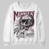 Jordan 5 Retro Burgundy (2023) DopeSkill Sweatshirt Mystery Ghostly Grasp Graphic Streetwear - White 