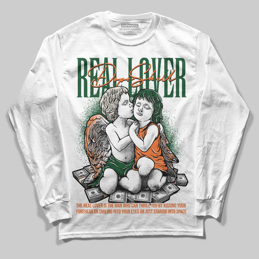 SoleFly x Air Jordan 3 “Fruits Of Our Labor” DopeSkill Long Sleeve T-Shirt Real Lover Graphic Streetwear - White