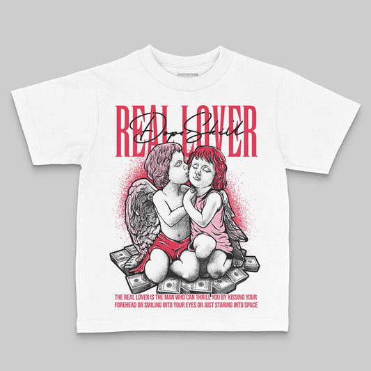 Dunk Low Valentine's Day (2026) DopeSkill Toddler Kids T-shirt Real Lover Graphic Streetwear - White