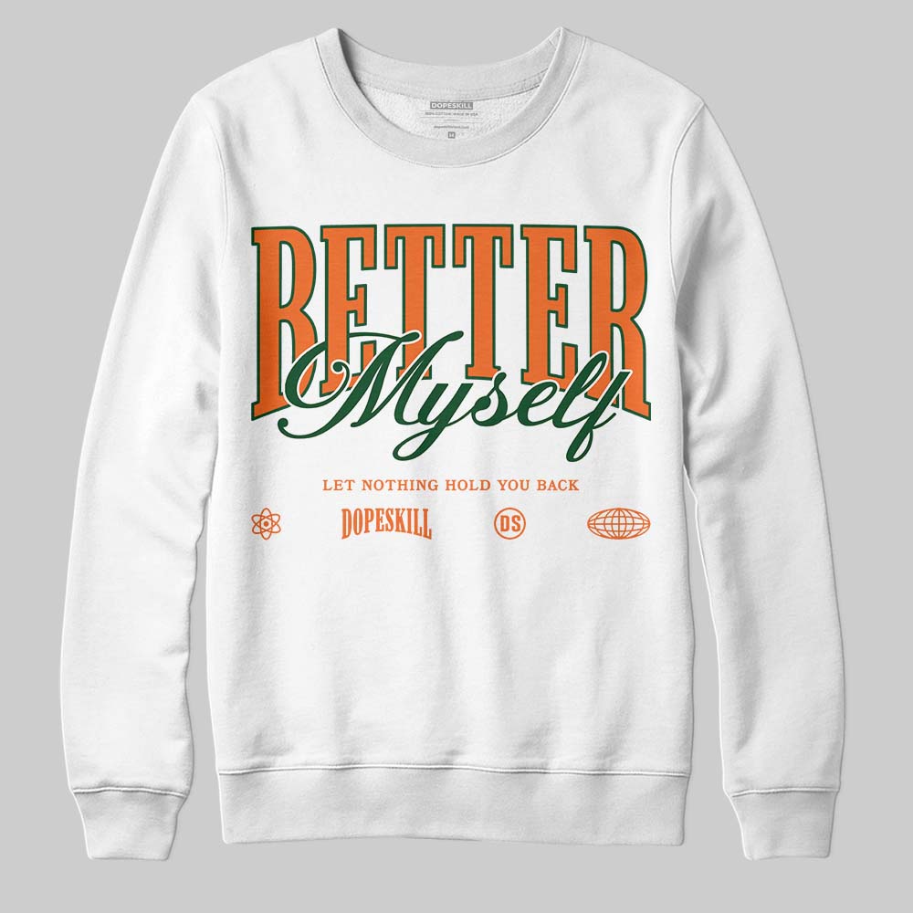 SoleFly x Air Jordan 3 “Fruits Of Our Labor” DopeSkill Sweatshirt Better Myself Graphic - White 