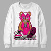 Jordan 1 Low GS “Fierce Pink” Dopeskill Sweatshirt Greatest Graphic Streetwear - White