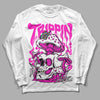 Dunk Low GS “Active Fuchsia” DopeSkill Long Sleeve T-Shirt Trippin Graphic Streetwear - White