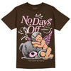 Jordan 11 Retro Neapolitan DopeSkill Velvet Brown T-Shirt New No Days Off Graphic Streetwear