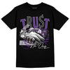 PURPLE Sneakers DopeSkill T-Shirt Trust No One Graphic Streetwear - Black 