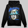 Royal Blue Sneakers DopeSkill Hoodie No Rules Graphic Streetwear - Black
