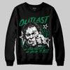 Green Sneakers DopeSkill Sweatshirt Outlast Graphic Streetwear - black