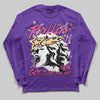 PURPLE Sneakers DopeSkill Long Sleeve T-Shirt Got It Out The Mud Graphic Streetwear - Purple