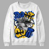 Jordan 14 “Laney” DopeSkill Sweatshirt Don't Quit Graphic Streetwear - White