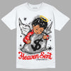 Jordan 1 High OG “Black/White” DopeSkill T-Shirt Heaven Sent Graphic Streetwear - White