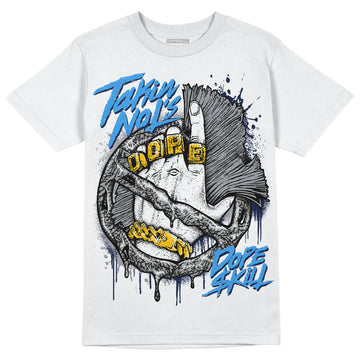 Jordan 3 "Midnight Navy" DopeSkill T-Shirt Takin No L's Graphic Streetwear - White