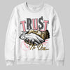 Jordan 3 GS “Red Stardust” DopeSkill Sweatshirt Trust No One Graphic Streetwear - White