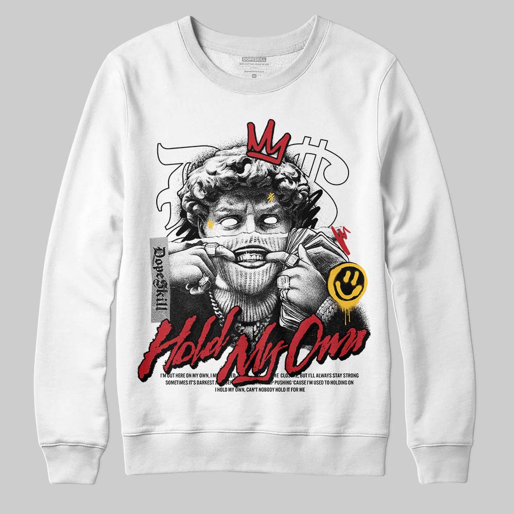 Jordan 14 Retro Ferrari (2025) DopeSkill Sweatshirt In My Way Graphic Streetwear - White