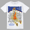 Dunk Low Futura Orange Blaze DopeSkill T-Shirt Thunder Dunk Graphic Streetwear - White