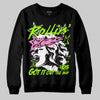 Neon Green Sneakers DopeSkill Sweatshirt Got It Out The Mud Graphic Streetwear - Black