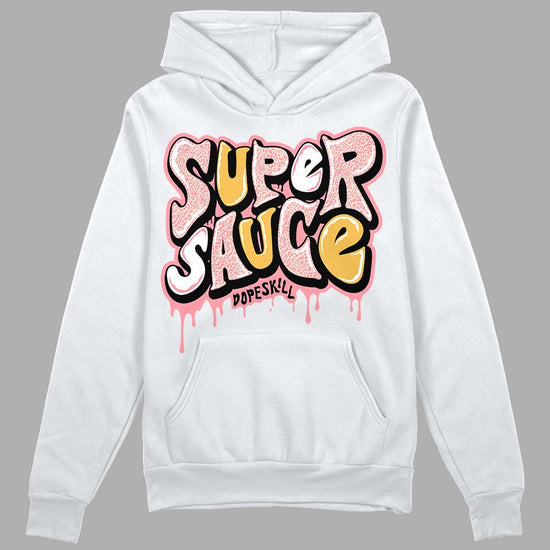 Jordan 3 GS “Red Stardust” DopeSkill Hoodie Sweatshirt Super Sauce Graphic Streetwear - White 