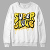 Jordan 4 Retro “Vivid Sulfur” DopeSkill Sweatshirt Super Sauce Graphic Streetwear - White 