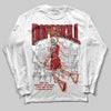 Jordan 1 High OG Rare Air “Cinnabar” DopeSkill Long Sleeve T-Shirt Thunder Dunk Graphic Streetwear - White