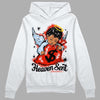 Jordan 6 Retro Toro Bravo DopeSkill Hoodie Sweatshirt Heaven Sent Graphic Streetwear - White 