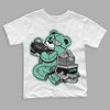 Jordan 3 "Green Glow" DopeSkill Toddler Kids T-shirt Bear Steals Sneaker Graphic Streetwear - White 