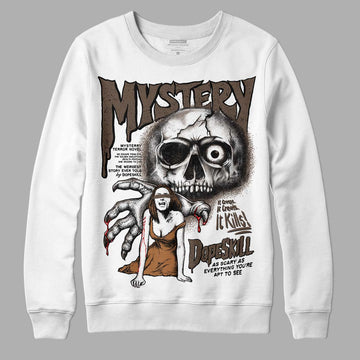 Jordan 1 Retro High OG Palomino DopeSkill Sweatshirt Mystery Ghostly Grasp Graphic Streetwear - White