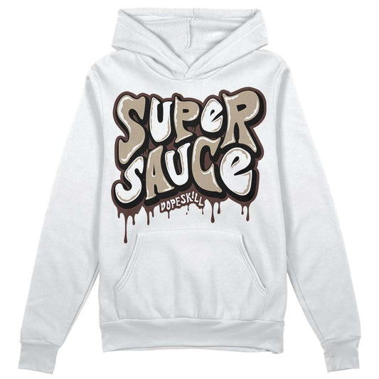 Jordan 1 High OG “Latte” DopeSkill Hoodie Sweatshirt Super Sauce Graphic Streetwear - White