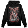 Jordan 13 “Dune Red” DopeSkill Hoodie Sweatshirt Life or Die Graphic Streetwear - Black