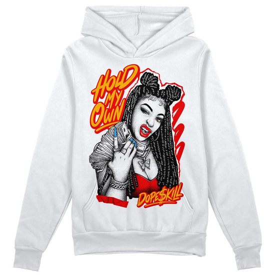 Red Sneakers DopeSkill Hoodie Sweatshirt New H.M.O Graphic Streetwear - White